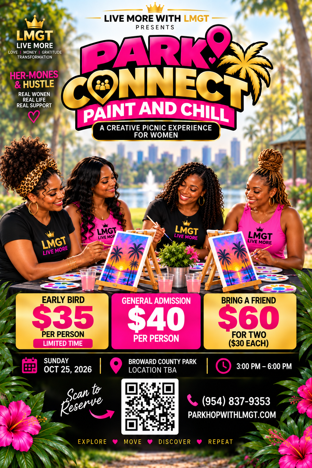 Park Connect — Love flyer