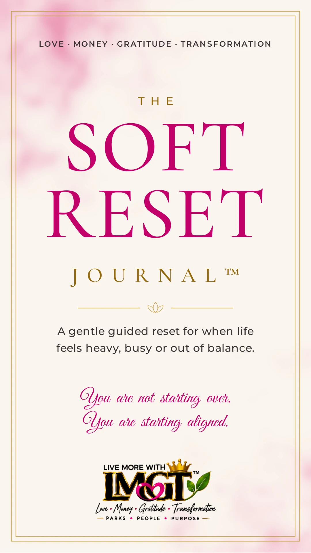 The Soft Reset Journal cover