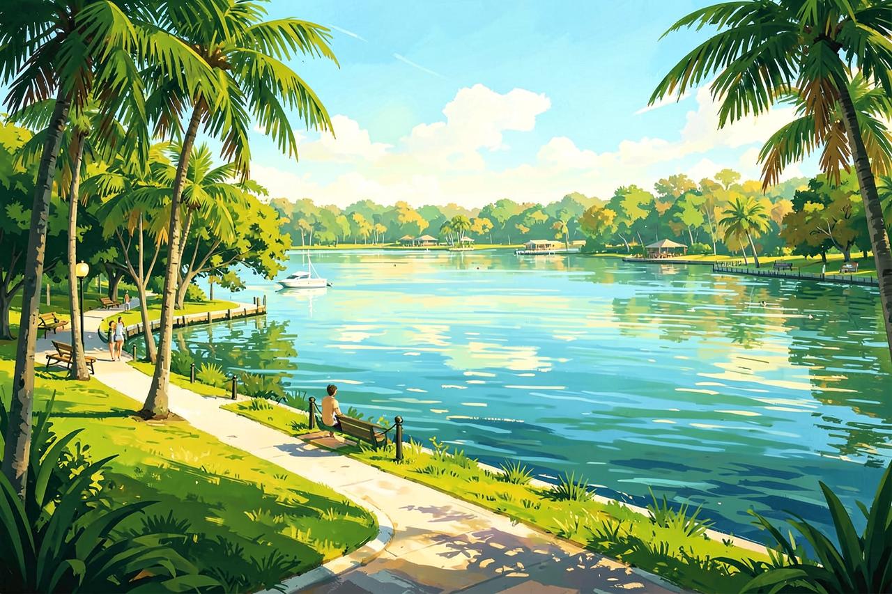 Parks in a South Florida park